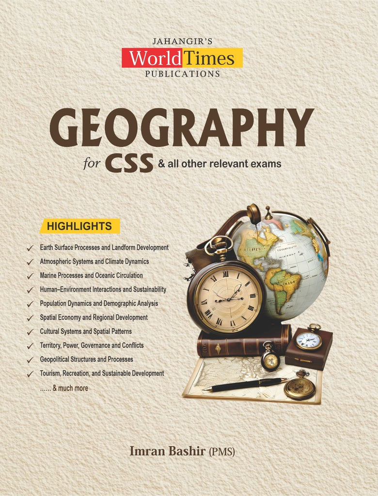 Geography For CSS PMS by Imran Bashir - JWT – BooksNbooks