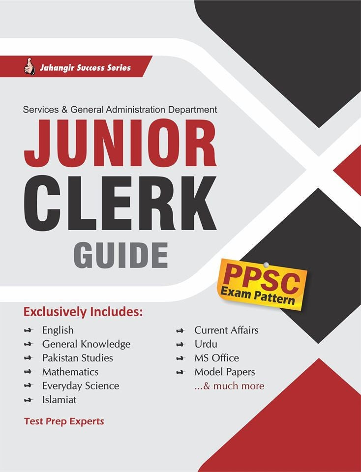 Clerical Guide Junior Clerk Guide For PPSC - JWT – BooksNbooks