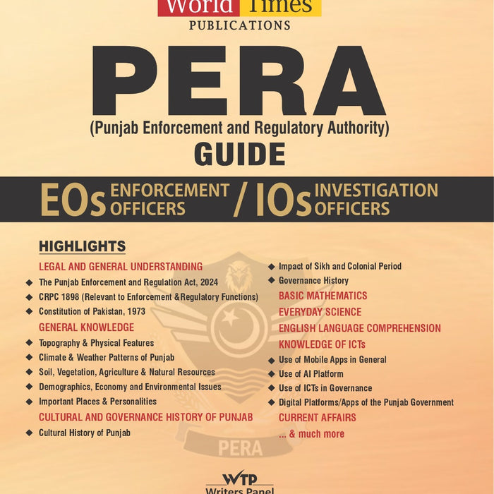 JWT Pera Guide - Enforcement Officers / Investigation Officers