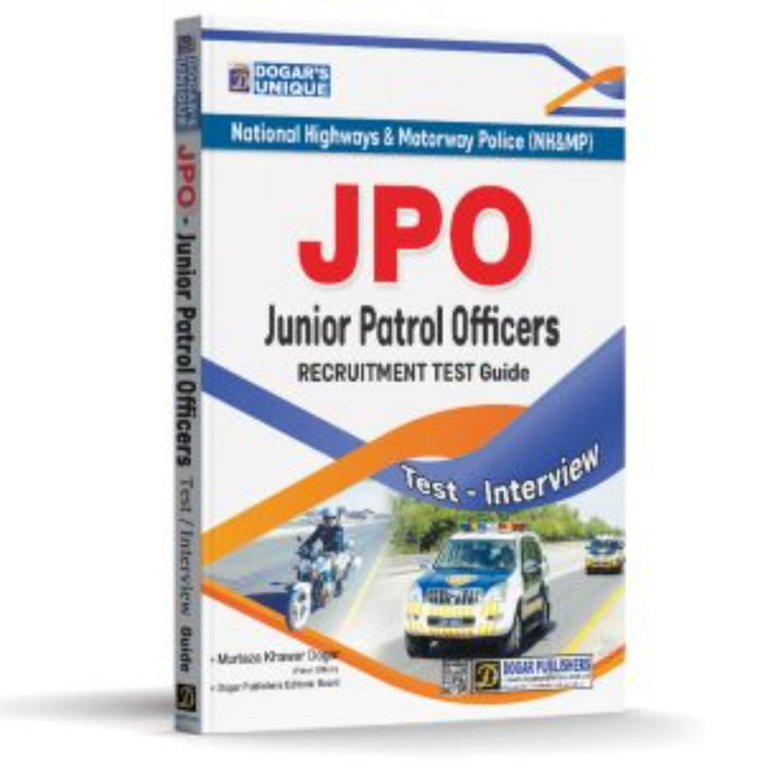 JPO (Junior Patrol Officer) Test Guide by Dogar 