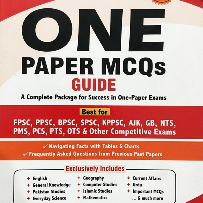 One Paper MCQs Guide