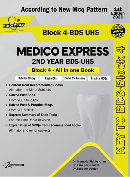 Key To BDS Medico Express - Block 4 2nd Year BDS