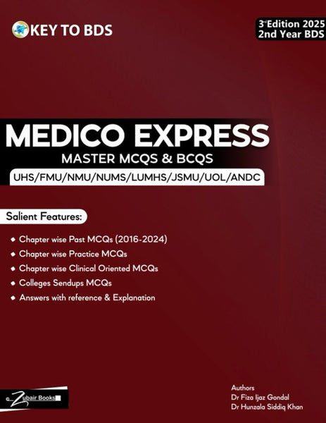 Key To BDS Medico Express 2nd Year BDS