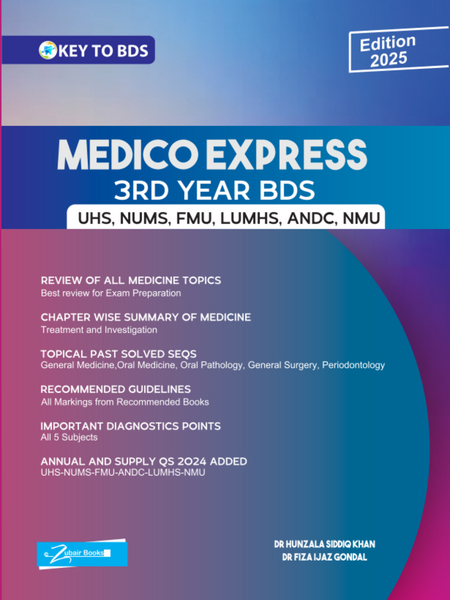 Key To BDS Medico Express For 3rd Year