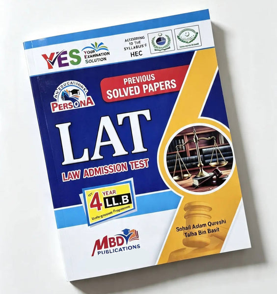 LAT - Law Admission Test Solved Papers For 4 Year LL.B