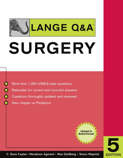 Lange Q & A Surgery 5th Edition