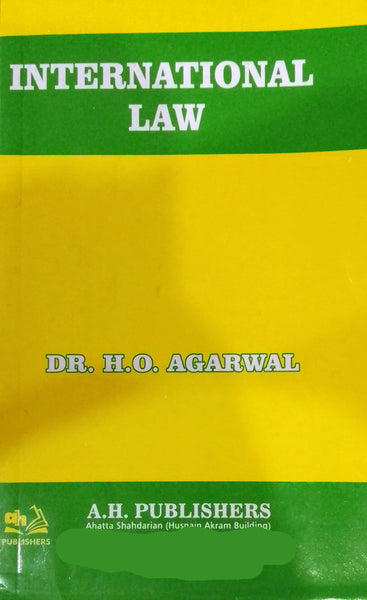 International Law Dr H O Agarwal