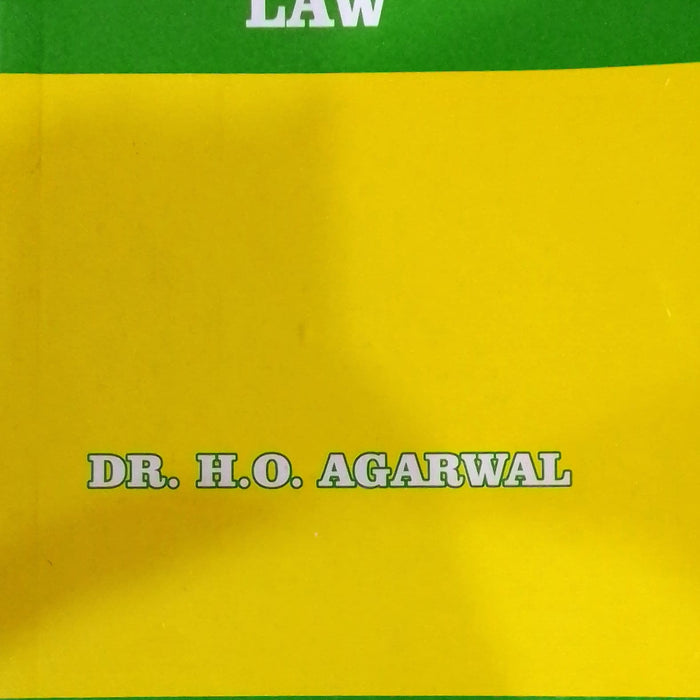 International Law Dr H O Agarwal