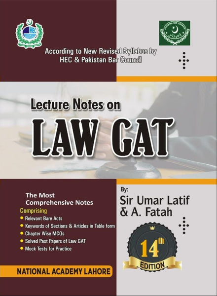 Lecture Notes On Law GAT 14th Edition