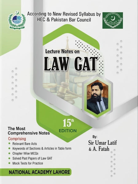 Lecture Notes On Law GAT 15th Edition