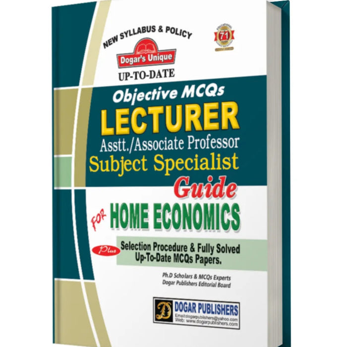 Home Economics Lecturer Guide MCQs