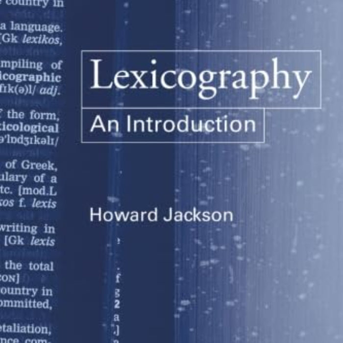 Lexicography: An Introduction 