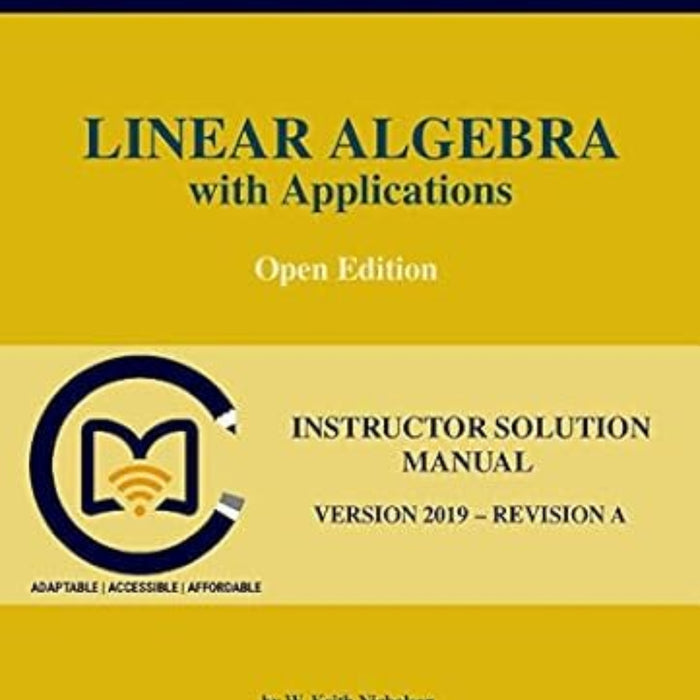 Linear Algebra with Applications