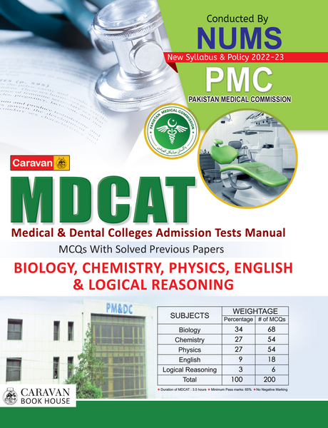 MDCAT Mcqs With Solved Past Papers - Caravan