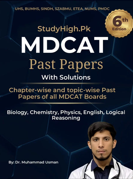 MDCAT Past Papers with Solutions 6th Edition