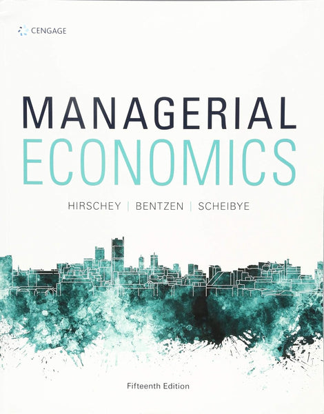 Managerial Economics 15th Edition