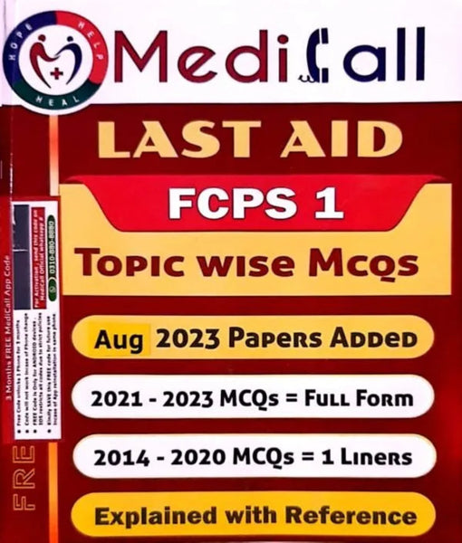 Medi Call Last AID FCPS 1 Topic Wise MCQs 6th Edition