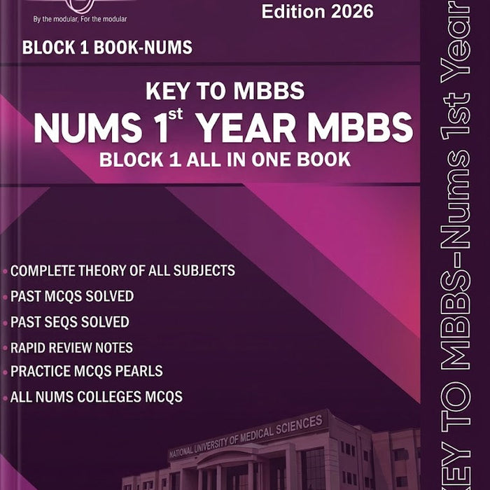 Medico Express Block 1 All in One Book NUMS 1st Year MBBS