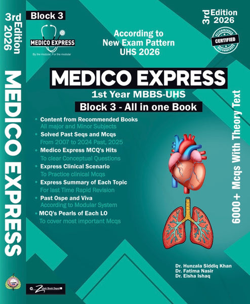 Medico Express Block 3 1st Year MBBS