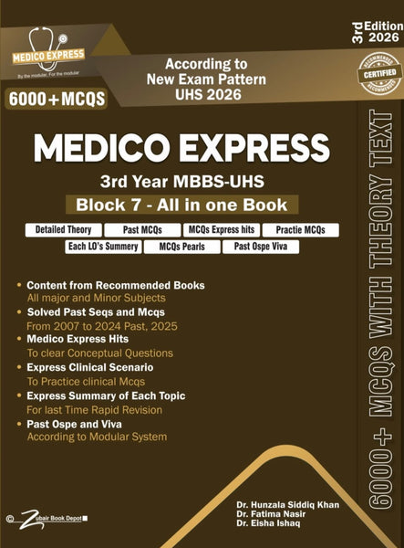 Medico Express Block 7 3rd Year MBBS 3rd Edition