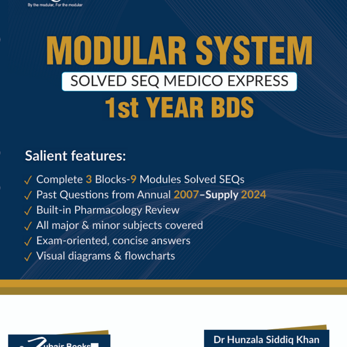 Medico Express Modular System Solved SEQ 1st Year BDS