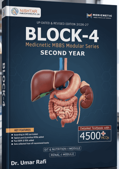BLOCK 4 MEDICNETIC MBBS Modular Series Past Papers 2nd Year