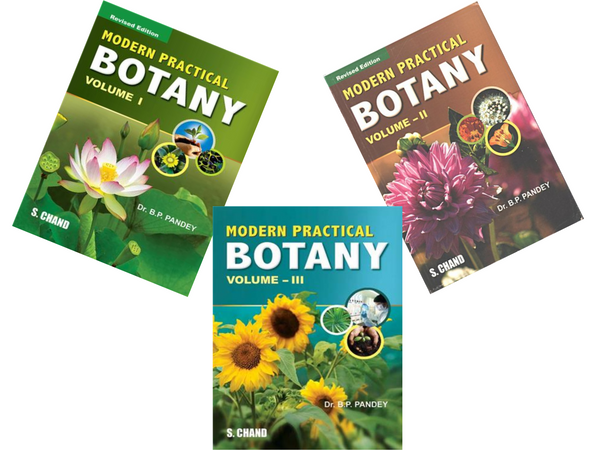 Modern Practical Botany - 3 Volumes