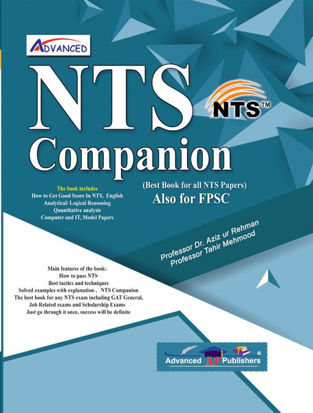 Advanced NTS Companion for Dr Aziz Rahman Tahir Mehmood