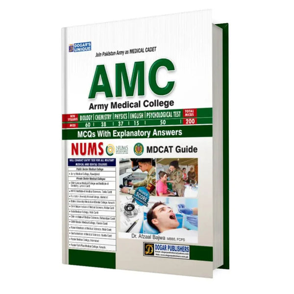 NUMS AMC - Army Medical College Test Guide - Dogar