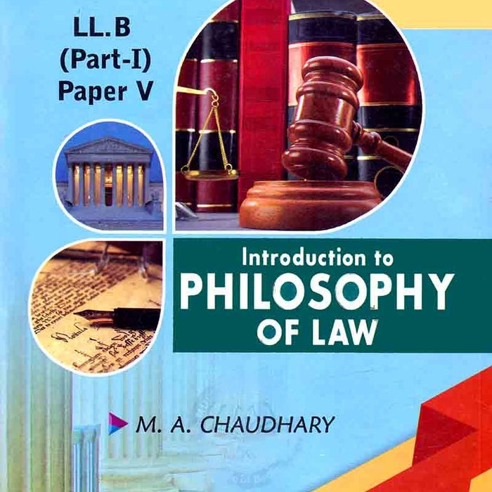 N Series Introduction To Philosophy Of Law For LL.B (Part-I) Paper IV 