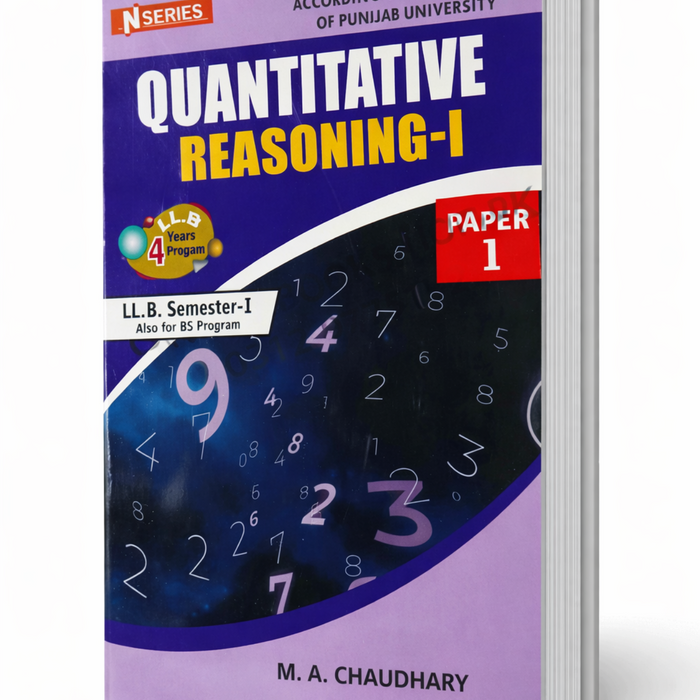 N Series Quantitative Reasoning I Paper I