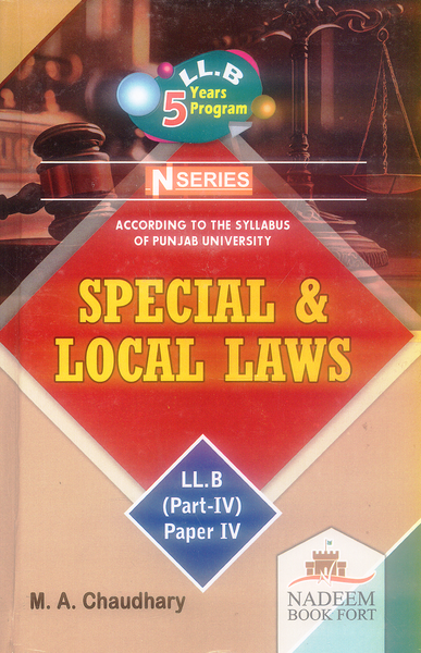  N Series Special and Local Laws 