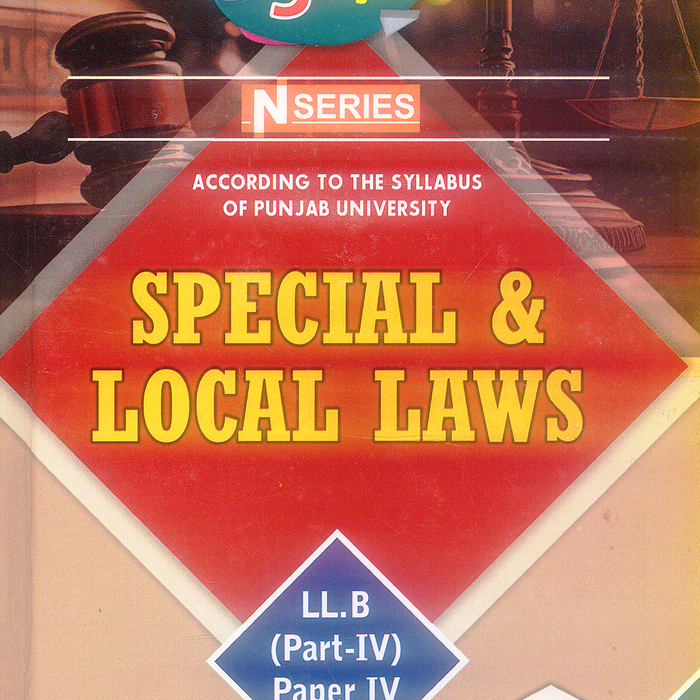  N Series Special and Local Laws 