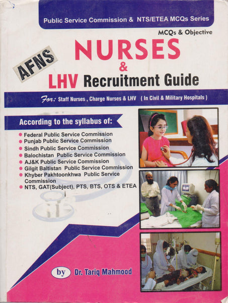 Nurses & LHV Recruitment Guide MCQs 