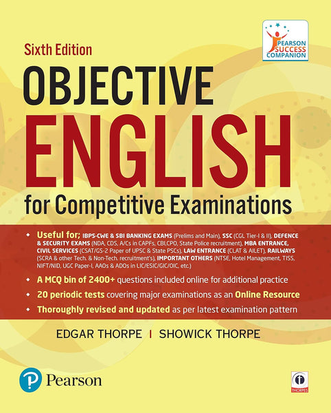  Objective English: Competitive Examination, 6/E