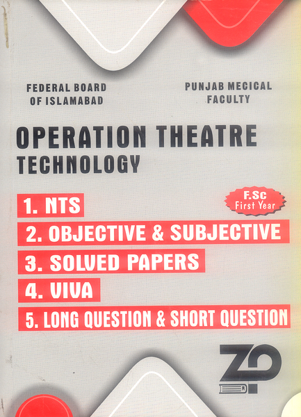 Operation Theatre Technology Past Papers FSc 1st Year