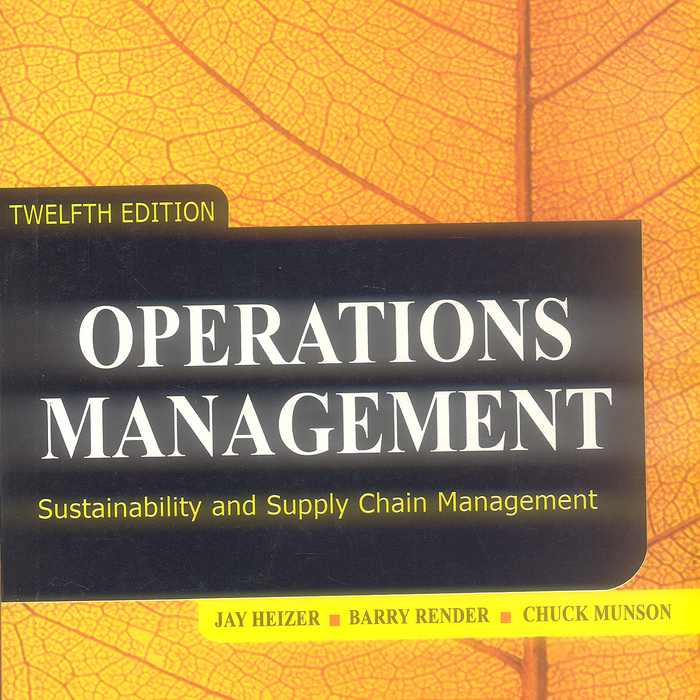 Operations Management 12th Edition