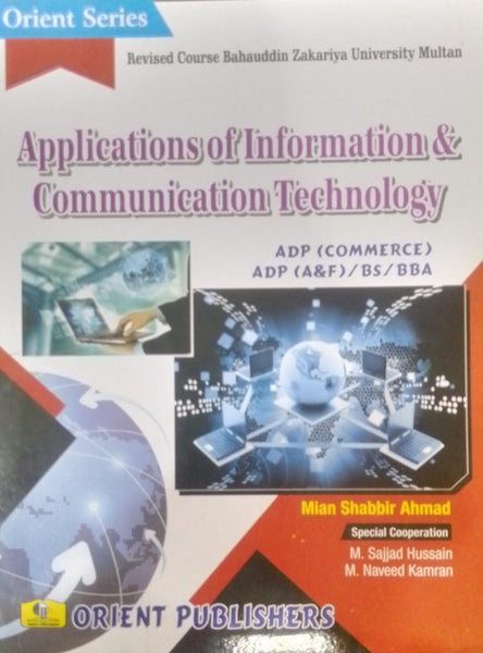 Orient Series Applications Of Information & Communication Technology