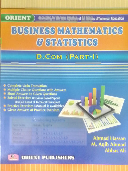 Orient Series Business Mathematics & Statistics