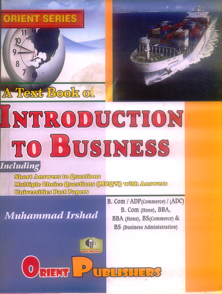 Orient Series Introduction To Business