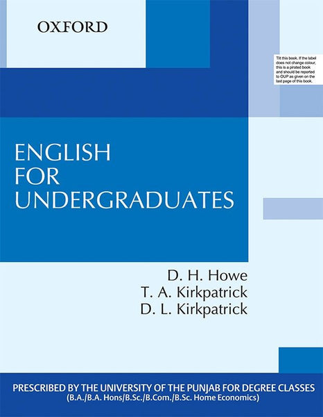 Oxford English For Undergraduates