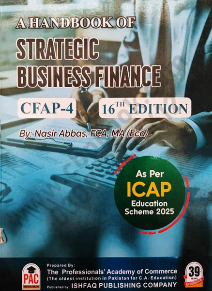 PAC CFAP 04 A Handbook of Strategic Business Finance 