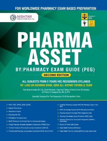 Pharma Asset Pharmacy Exam Guide PEG -Nishtar