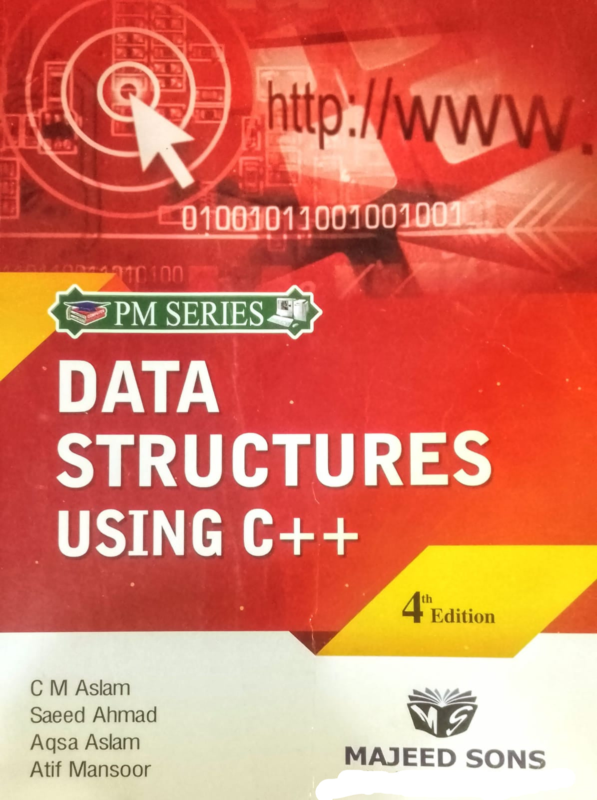 PM Series Data Structures Using C++ 4th Edition by C M Aslam ā BooksNbooks