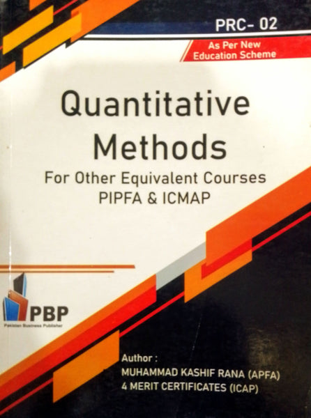 PRC-02 Quantitative Methods 