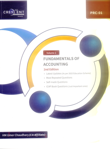 PRC - 01 Fundamentals Of Accounting Volume 1 2nd Edition