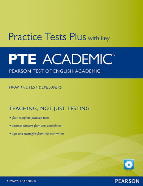 PTE Academic Pearson Test of English Academic (Practice Tests Plus with Key)