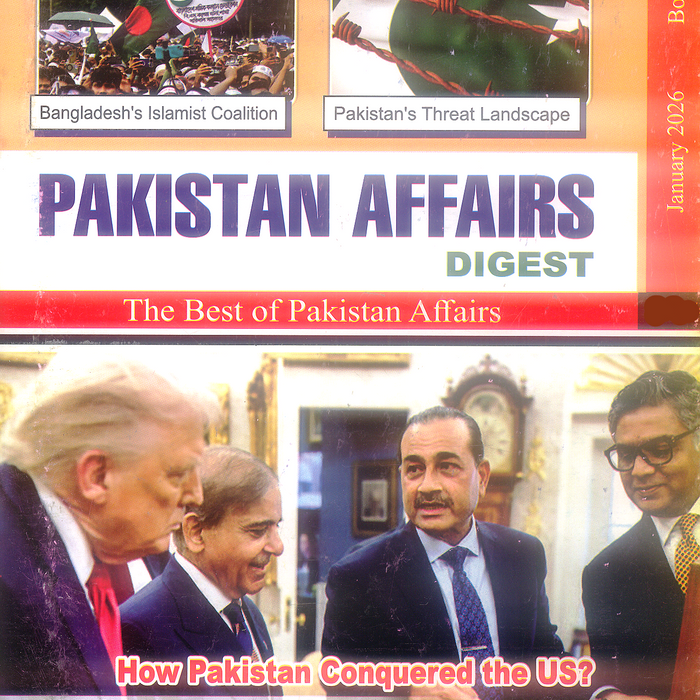 Pakistan Affairs Digest Monthly Magazine