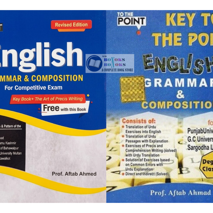 To The Point English Grammar And Composition With Key Book