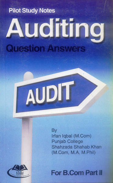 Pilot Study Notes Auditing (Questions and Answers)